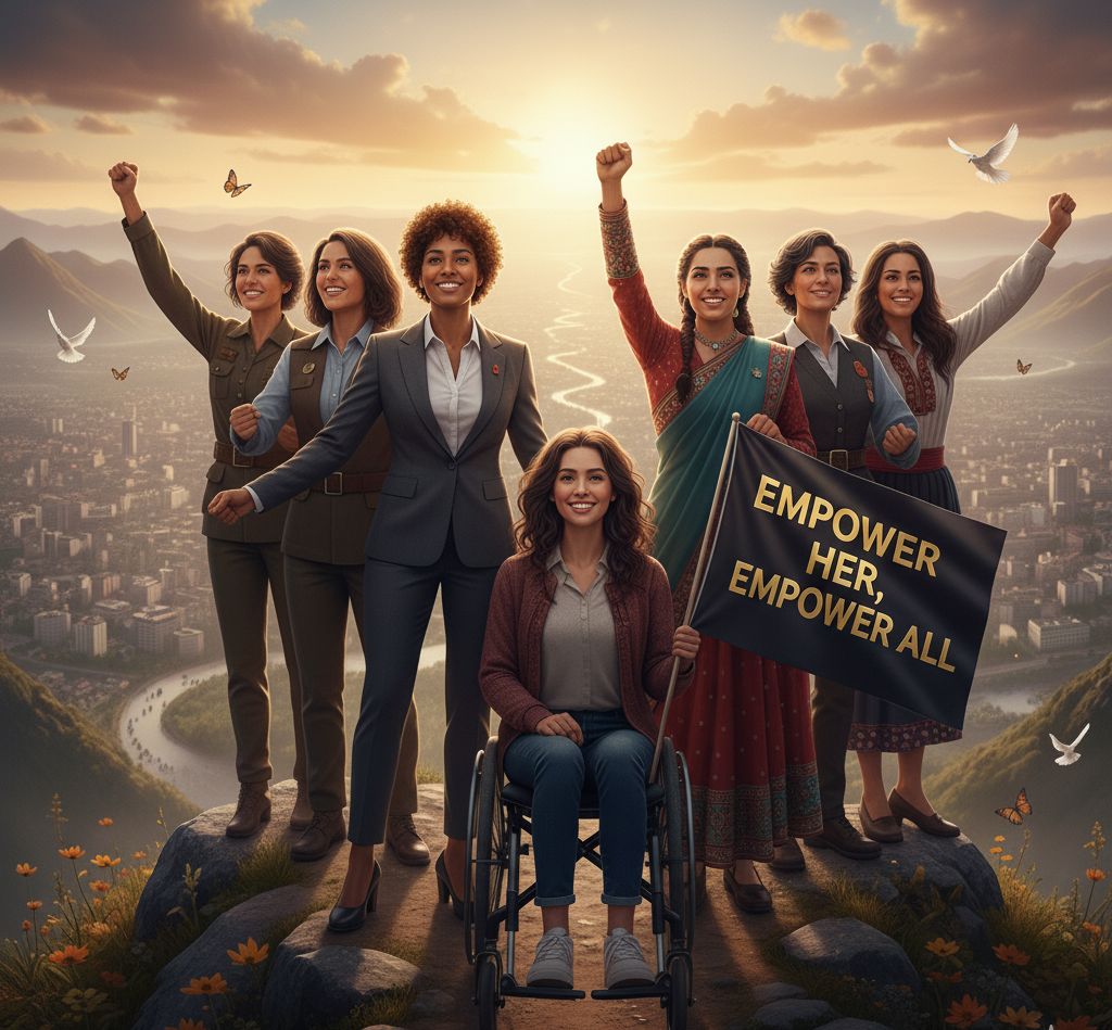 महिला सशक्तीकरण (Women's Empowerment) workshop in action, showing women learning new skills